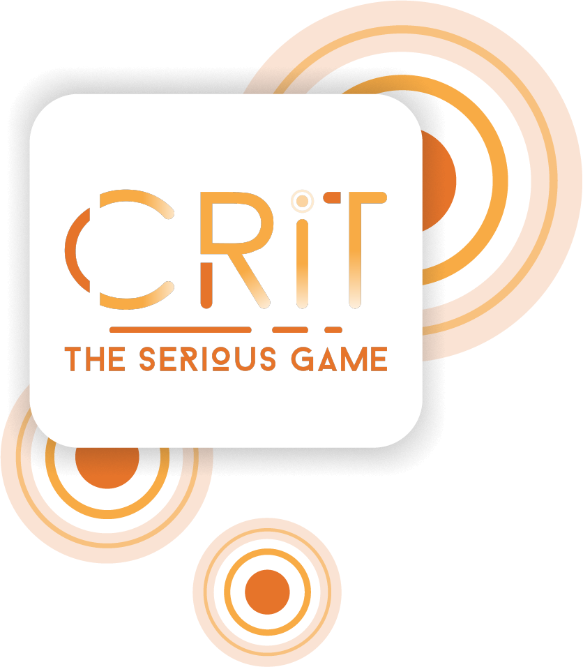Crit the serious game main logo on presentation page