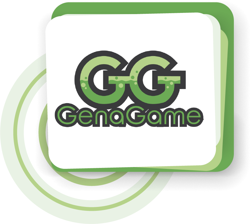 Genagame logo presentation page